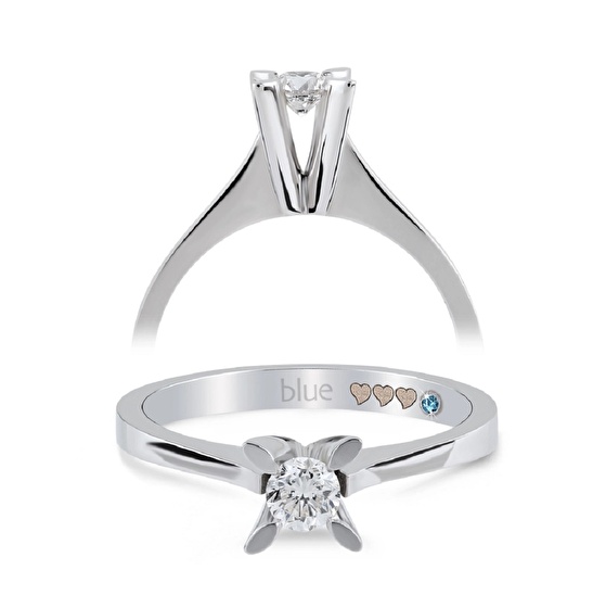 Solitär Diamant Verlobungsring