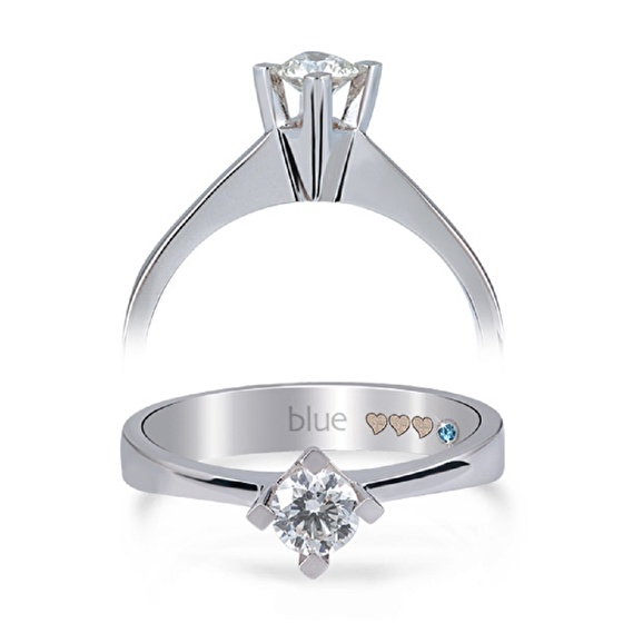 Solitär Diamant Verlobungsring