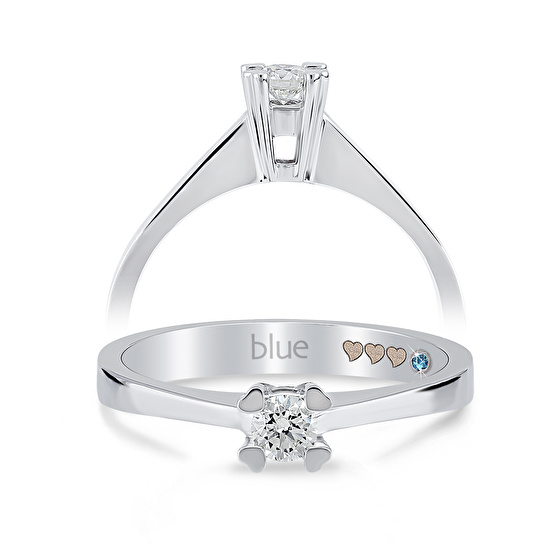 Solitär Diamant Verlobungsring