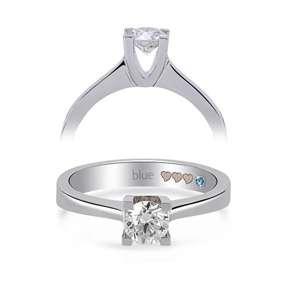 Solitär Diamant Verlobungsring