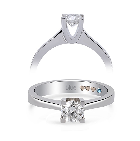 Solitär Diamant Verlobungsring