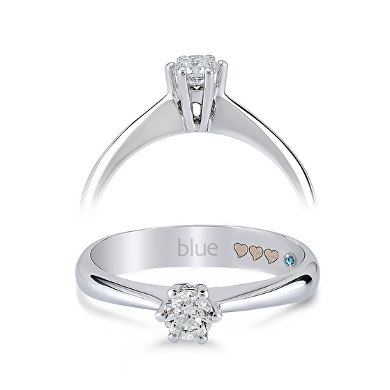 Solitär Diamant Verlobungsring