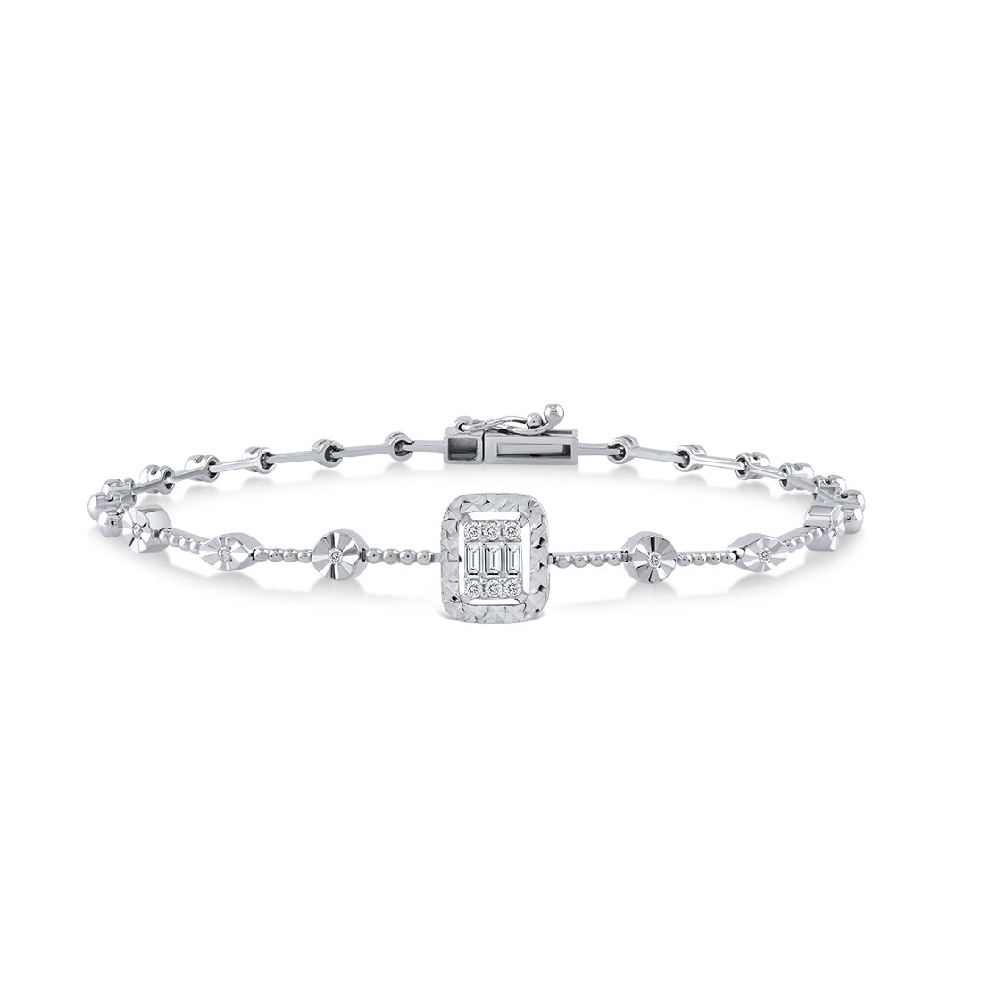 Baguette Diamant Armband