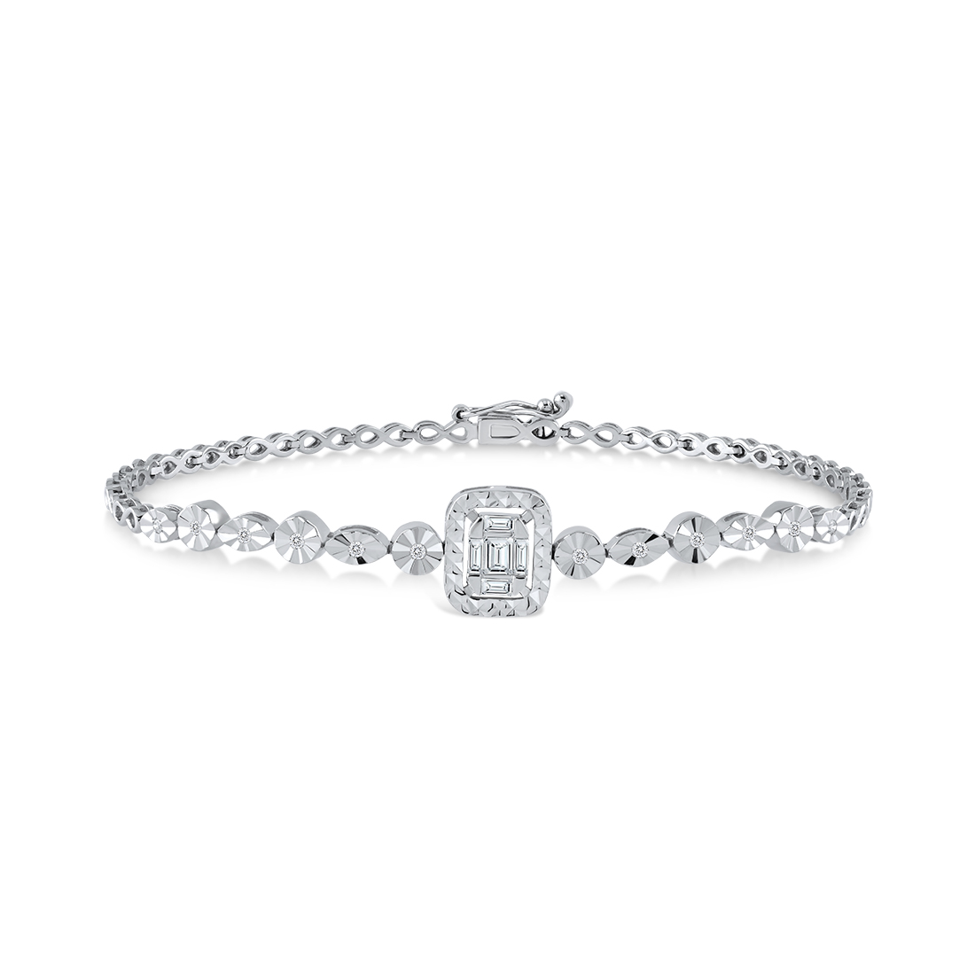 Baguette Diamant Armband