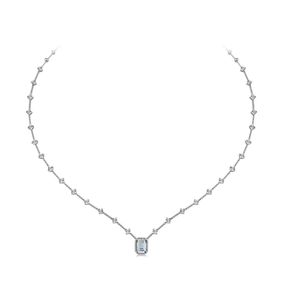 Topas Diamant Collier