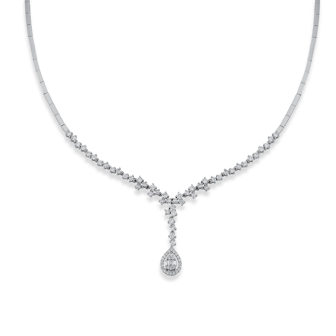 Baguette Diamant Collier