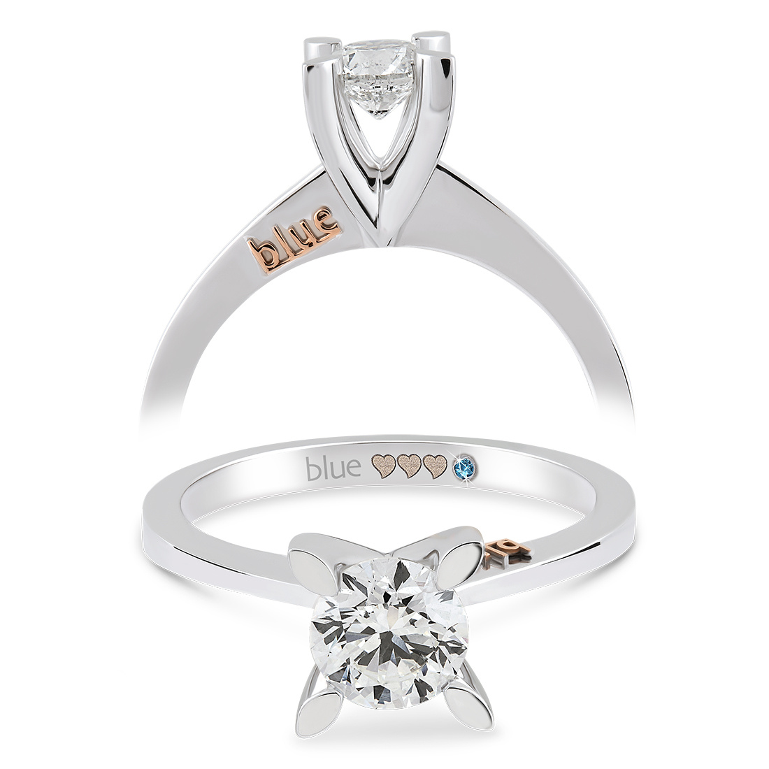 Solitär Diamant Verlobungsring