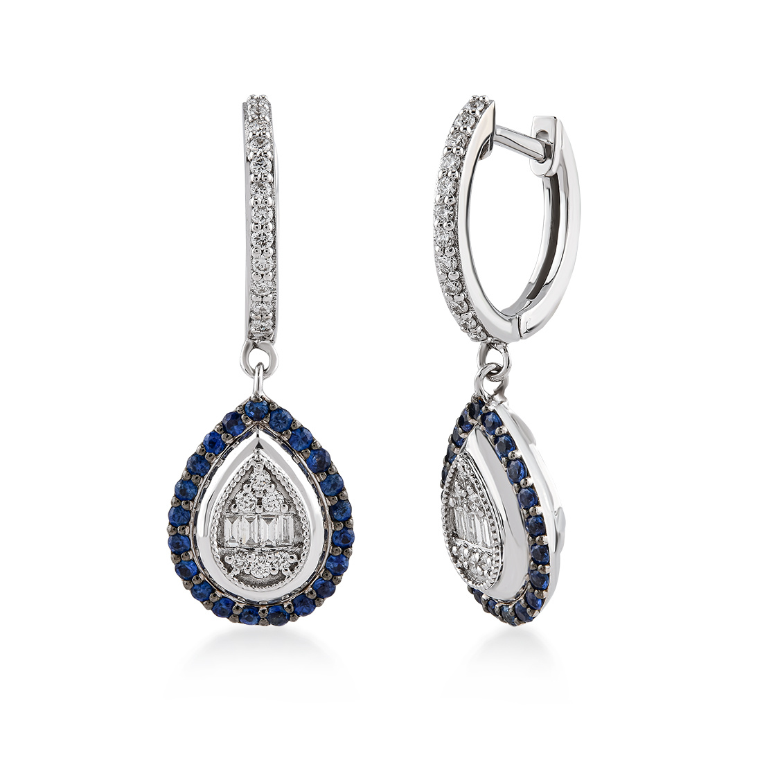 Saphir Ohrringe